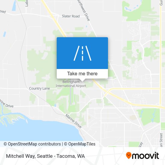 Mapa de Mitchell Way