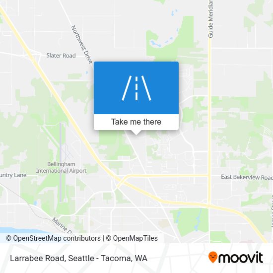 Larrabee Road map