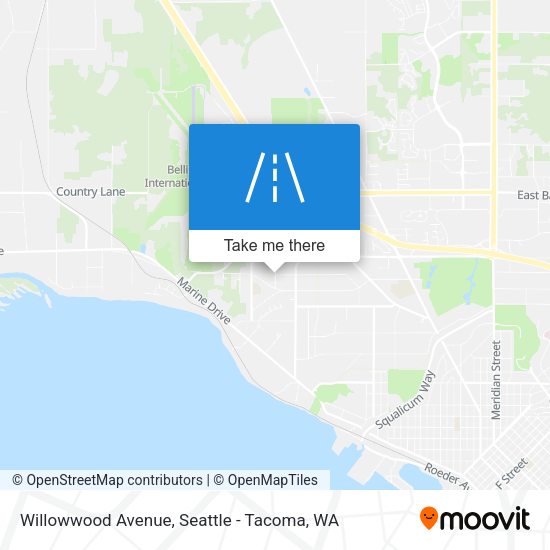 Mapa de Willowwood Avenue