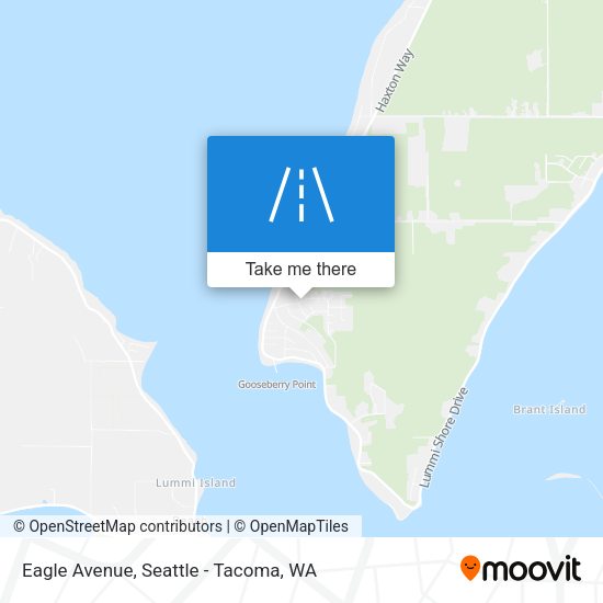Eagle Avenue map