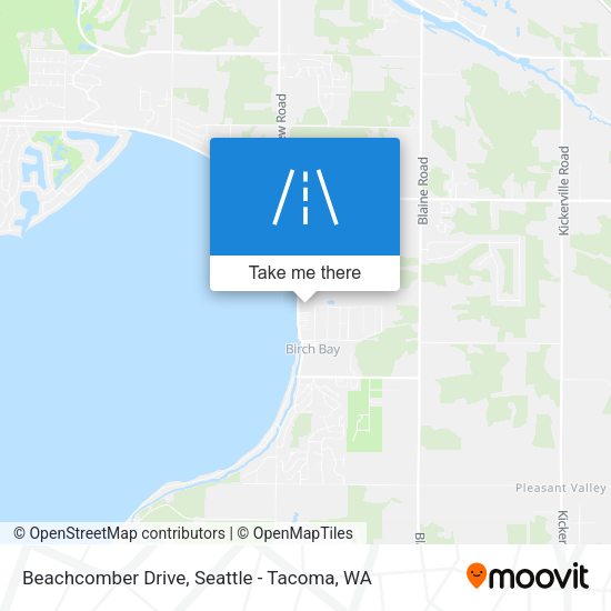 Beachcomber Drive map
