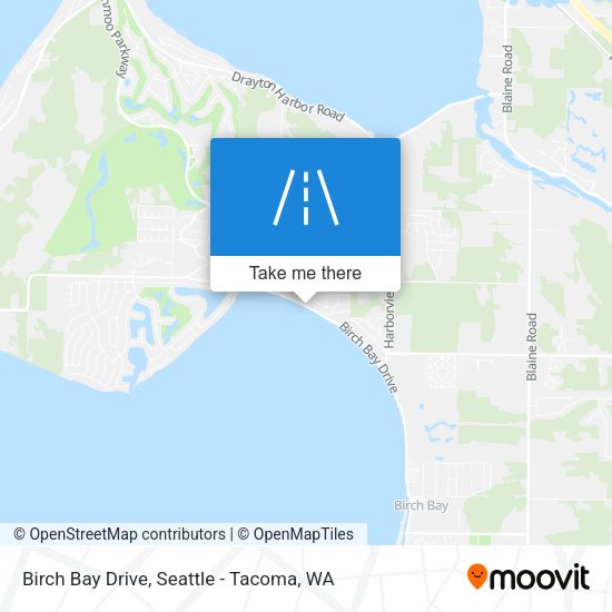 Mapa de Birch Bay Drive