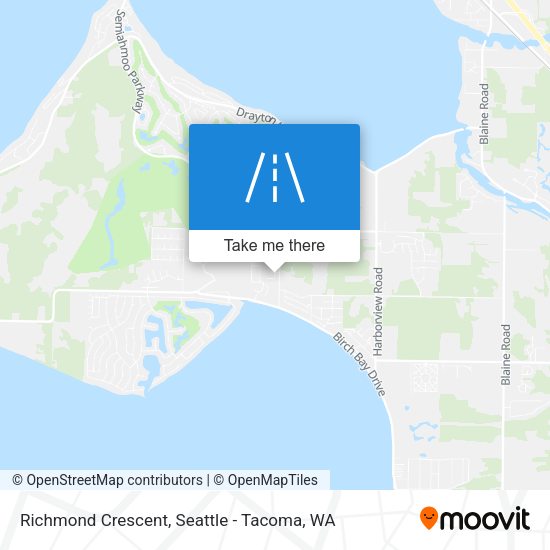 Richmond Crescent map