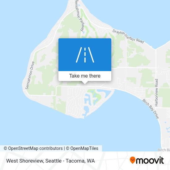 Mapa de West Shoreview