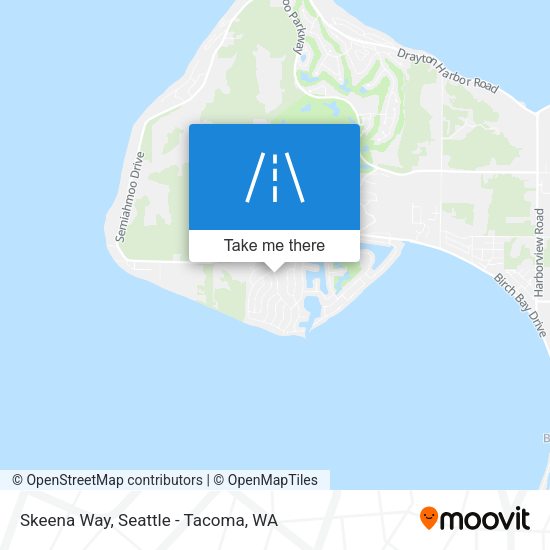 Skeena Way map