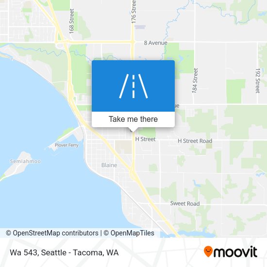 Wa 543 map