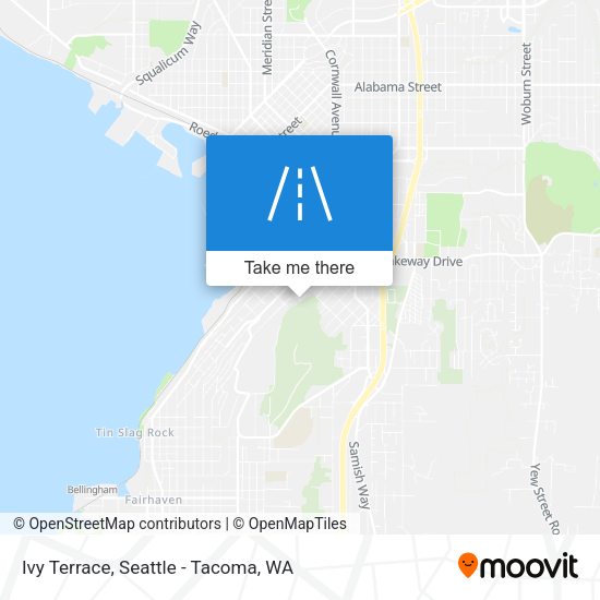 Ivy Terrace map