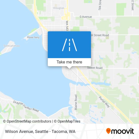 Mapa de Wilson Avenue