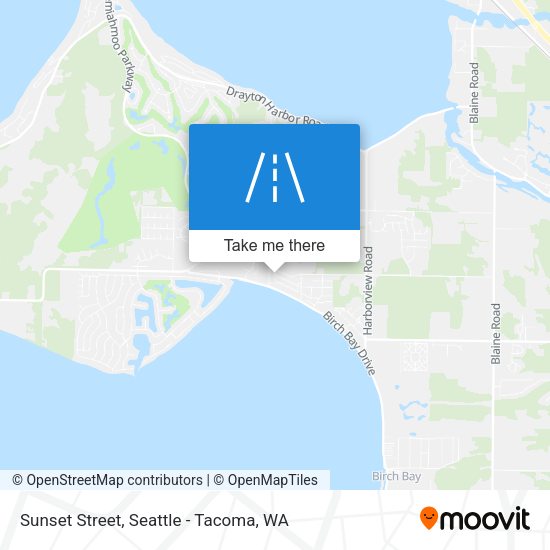 Sunset Street map