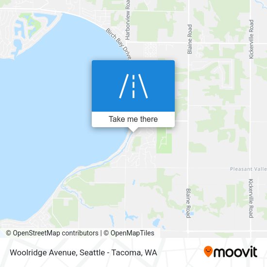 Woolridge Avenue map
