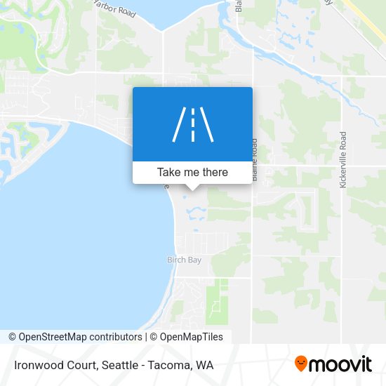 Mapa de Ironwood Court