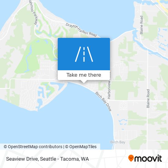 Seaview Drive map