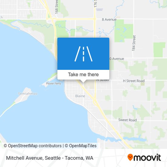 Mapa de Mitchell Avenue