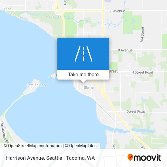 Harrison Avenue map