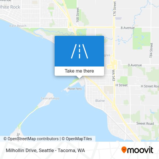 Milhollin Drive map