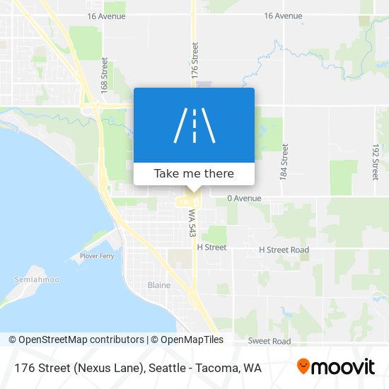 176 Street (Nexus Lane) map
