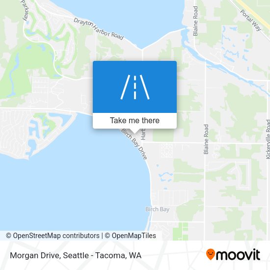 Morgan Drive map
