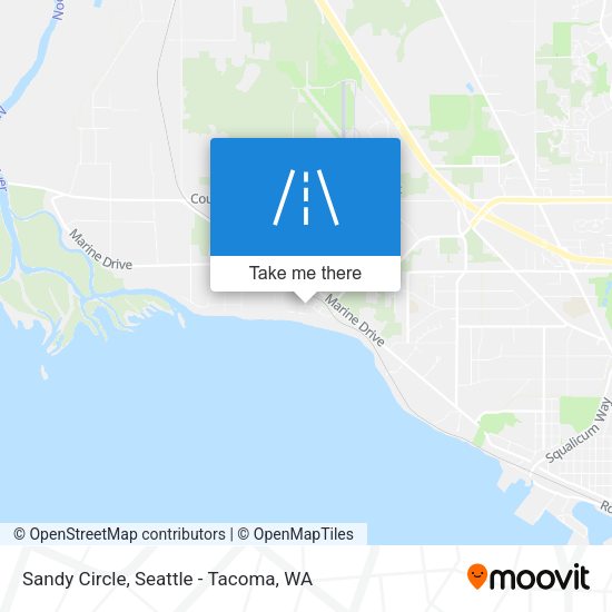 Mapa de Sandy Circle