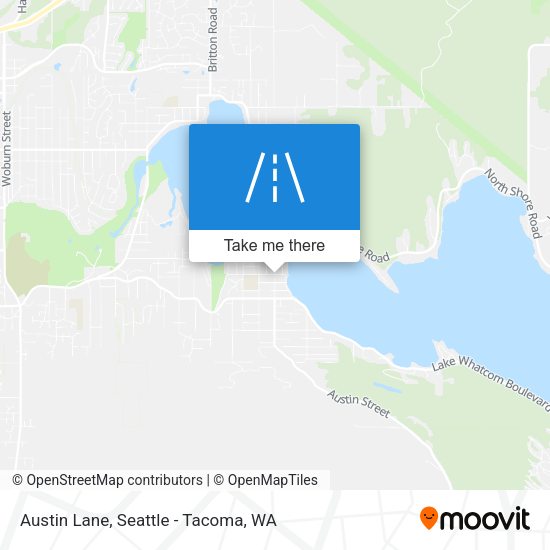 Austin Lane map