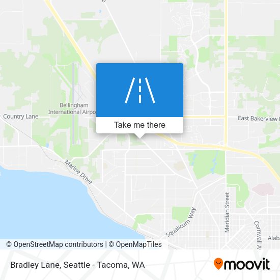 Bradley Lane map