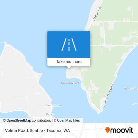 Mapa de Velma Road
