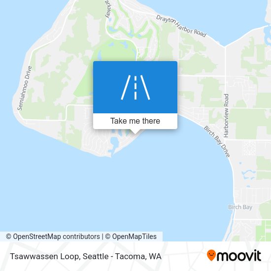 Tsawwassen Loop map