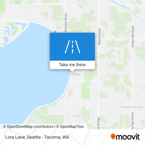 Lora Lane map
