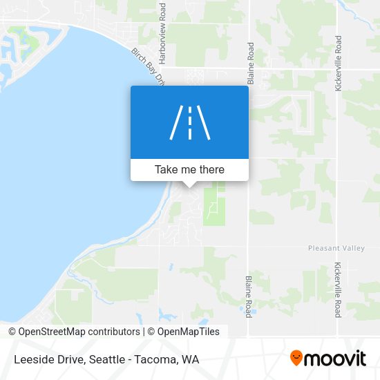 Mapa de Leeside Drive