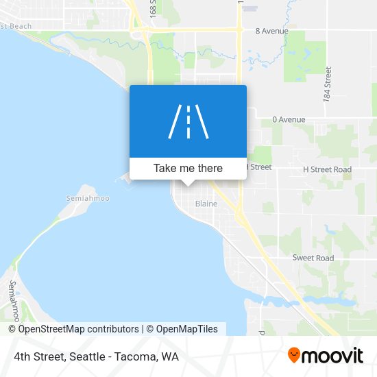4th Street map