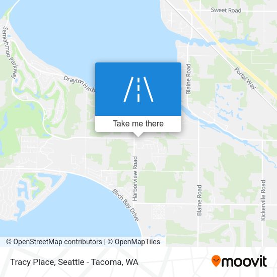 Mapa de Tracy Place