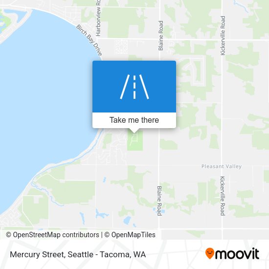 Mapa de Mercury Street