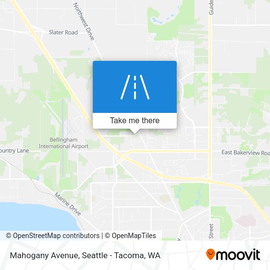 Mapa de Mahogany Avenue