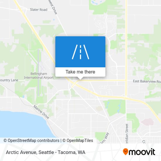 Mapa de Arctic Avenue