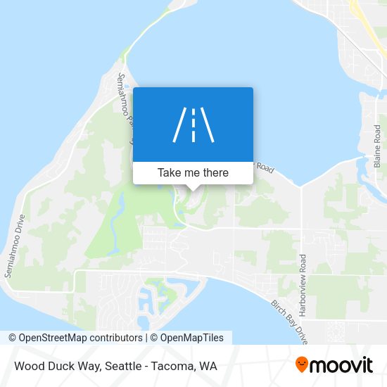 Wood Duck Way map