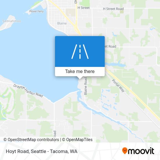 Hoyt Road map