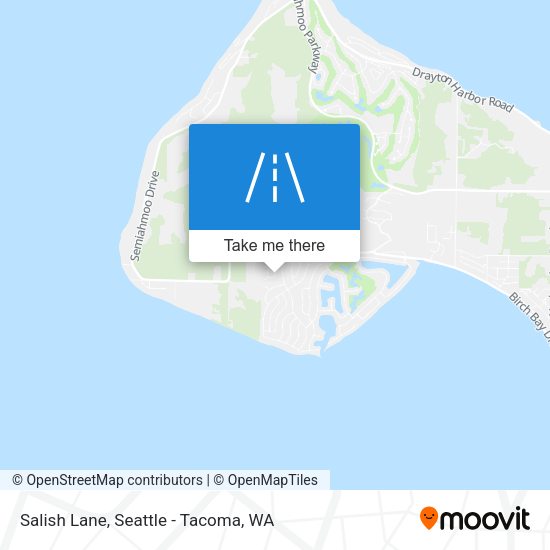 Salish Lane map