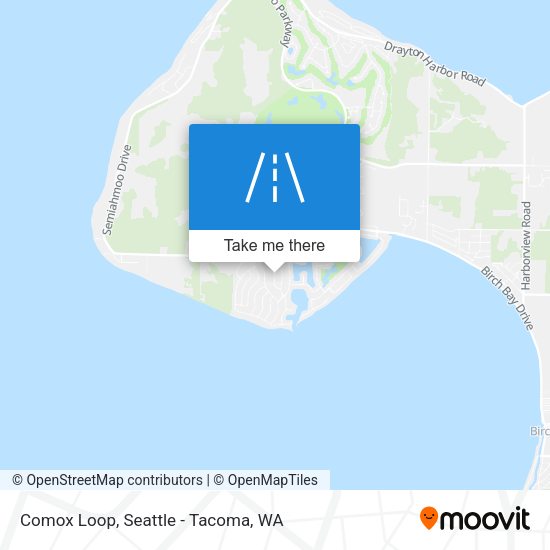 Comox Loop map