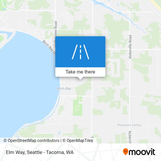 Elm Way map