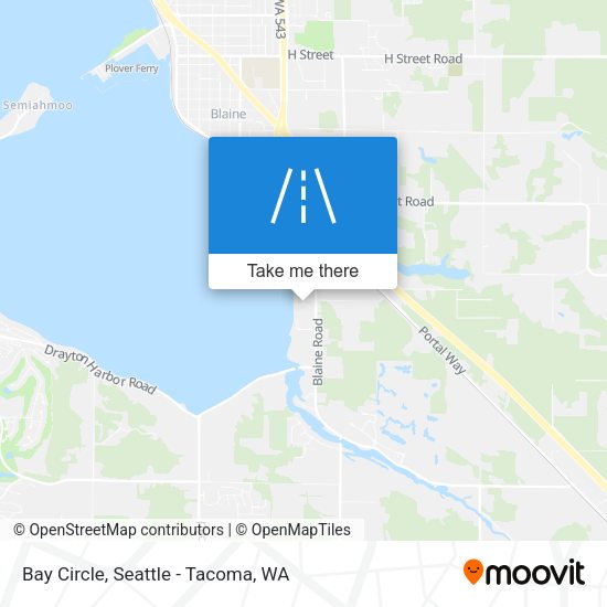 Mapa de Bay Circle