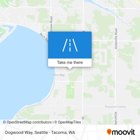 Dogwood Way map