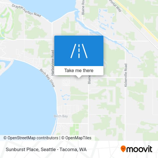 Sunburst Place map