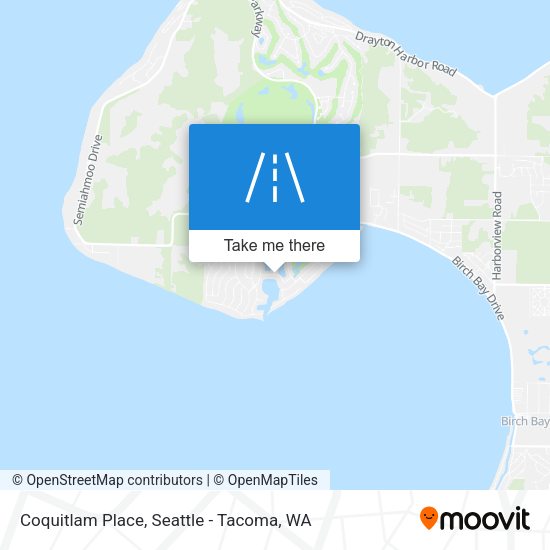 Mapa de Coquitlam Place