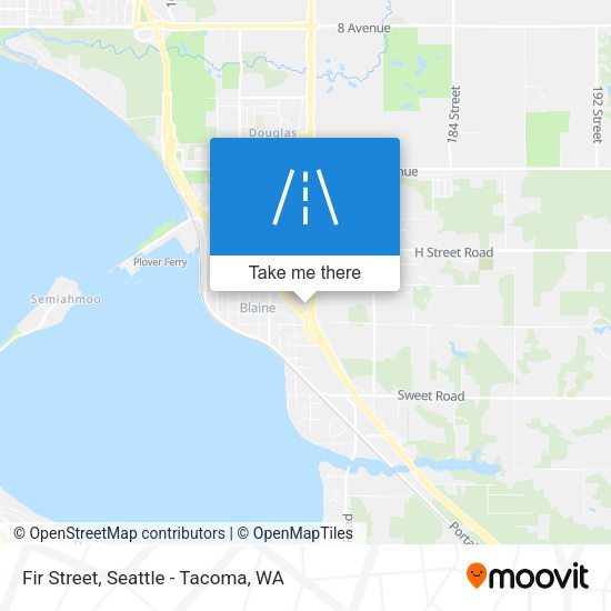 Fir Street map
