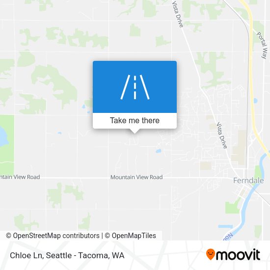 Chloe Ln map