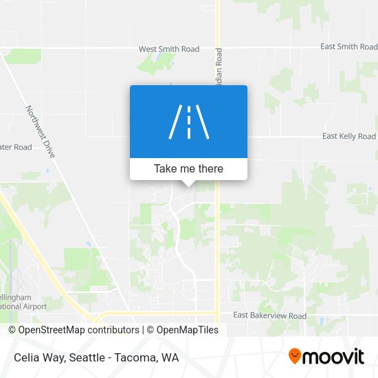 Celia Way map