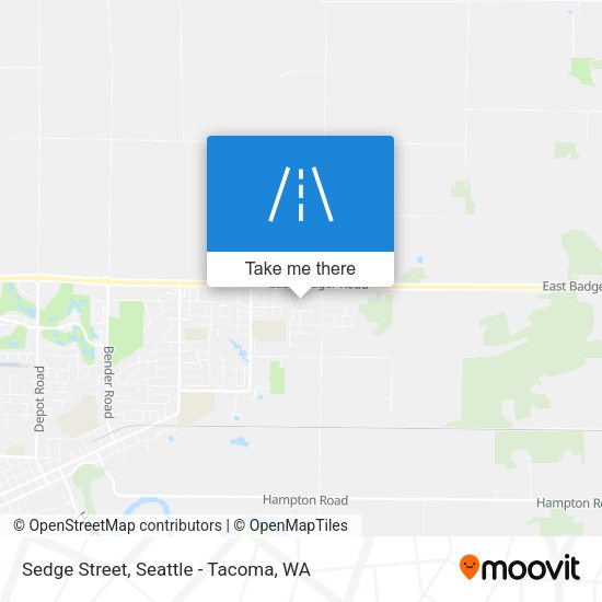 Mapa de Sedge Street