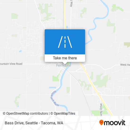 Bass Drive map