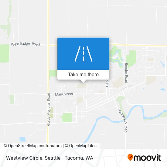 Westview Circle map