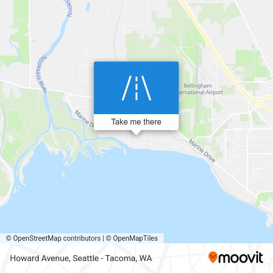 Howard Avenue map
