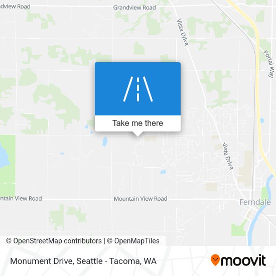 Monument Drive map